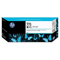 Матовый черный картридж HP №772 емкостью 300 мл для принтеров Designjet